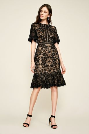 Cara Embroidered Tulle Dress Image